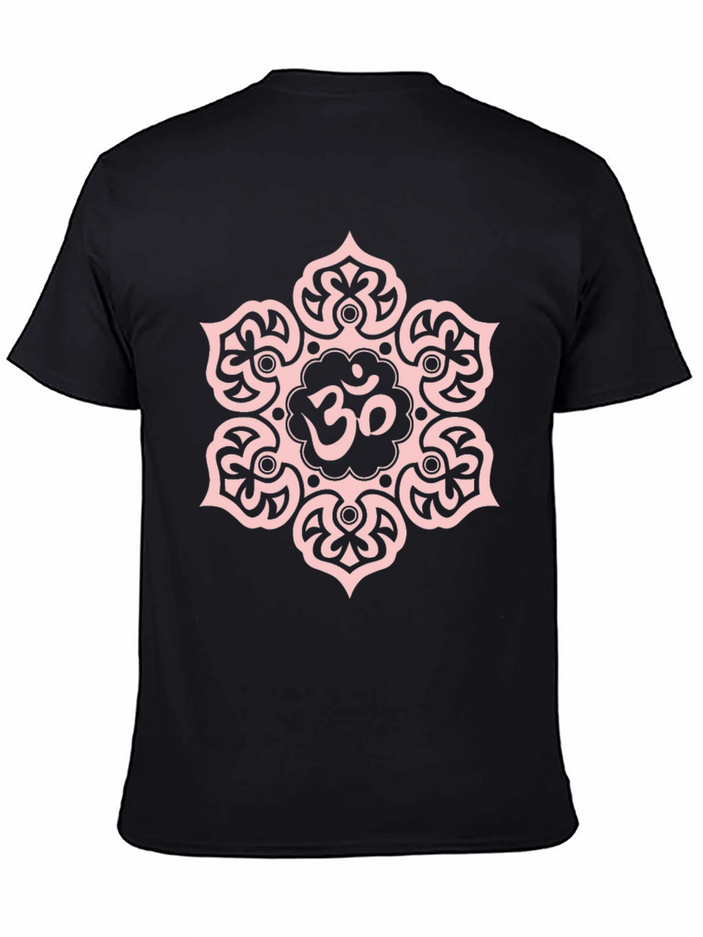 Om Mandala Graphic T-Shirt - Casual Style