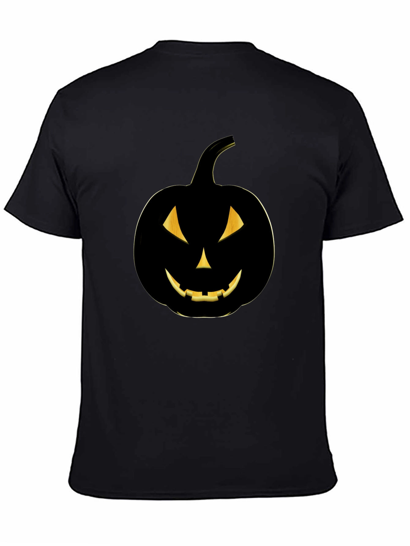 Spooky Halloween Pumpkin Graphic T-Shirt