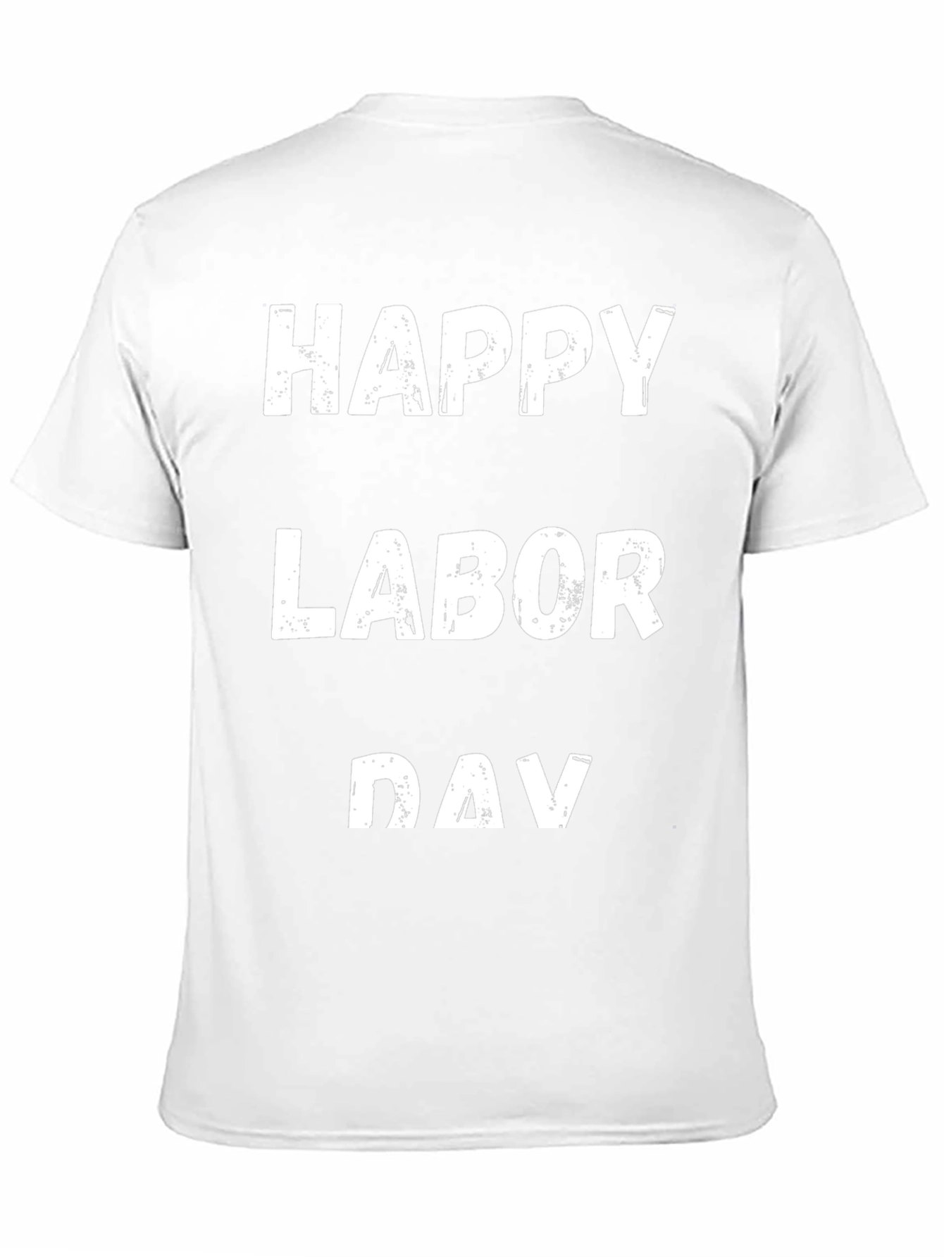 Happy Labor Day T-Shirt Black
