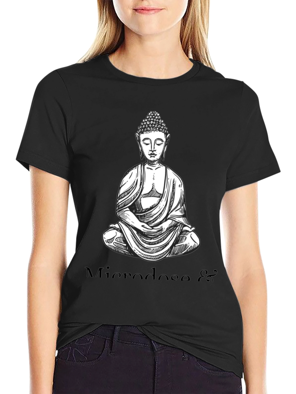 Buddha Microdose Graphic T-Shirt