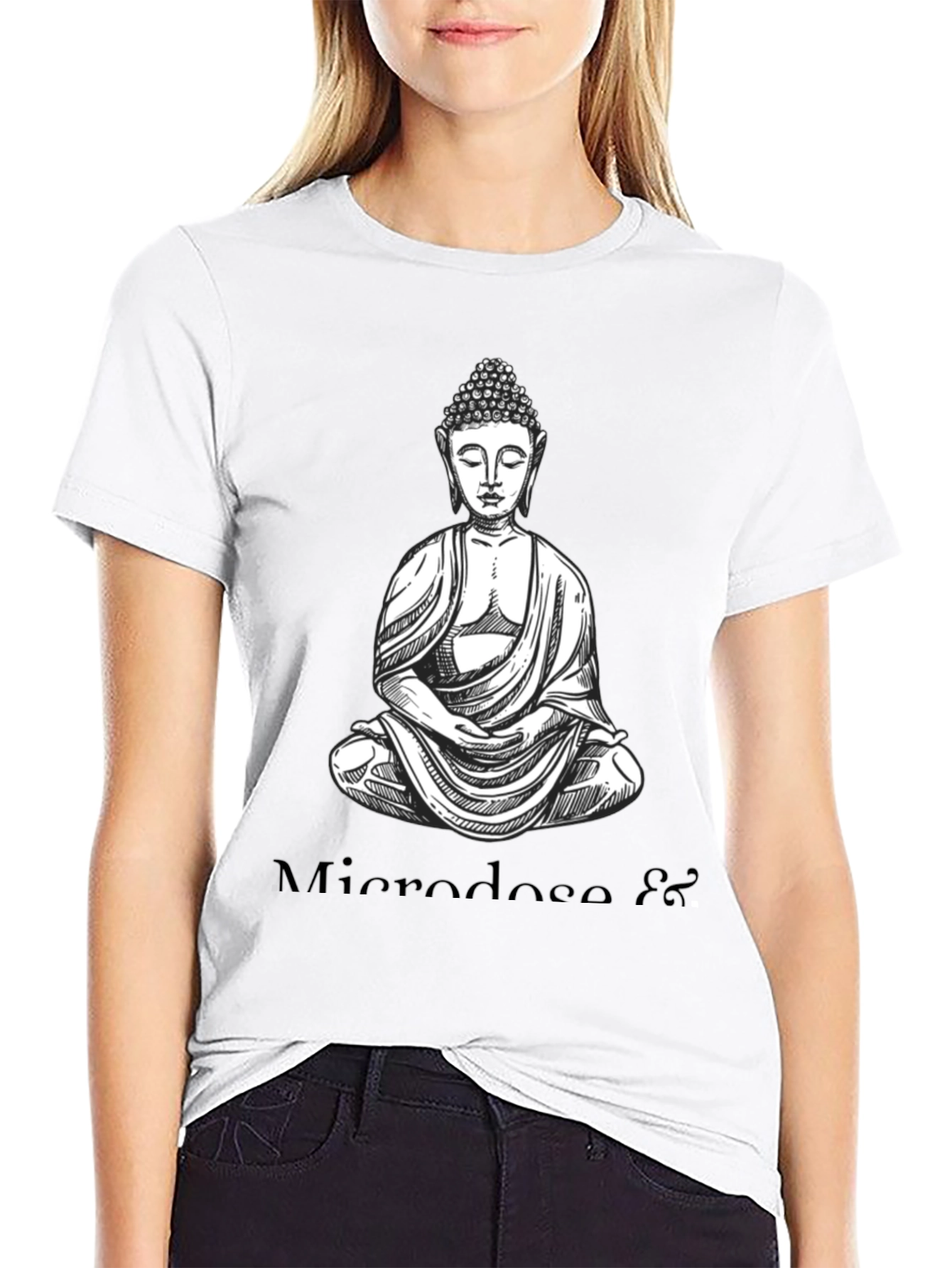 Buddha Microdose Graphic T-Shirt