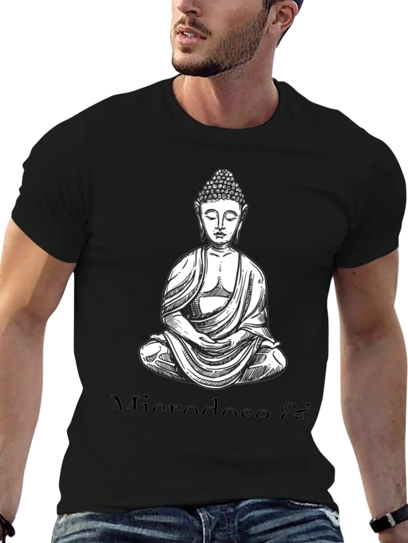 Buddha Microdose Graphic T-Shirt