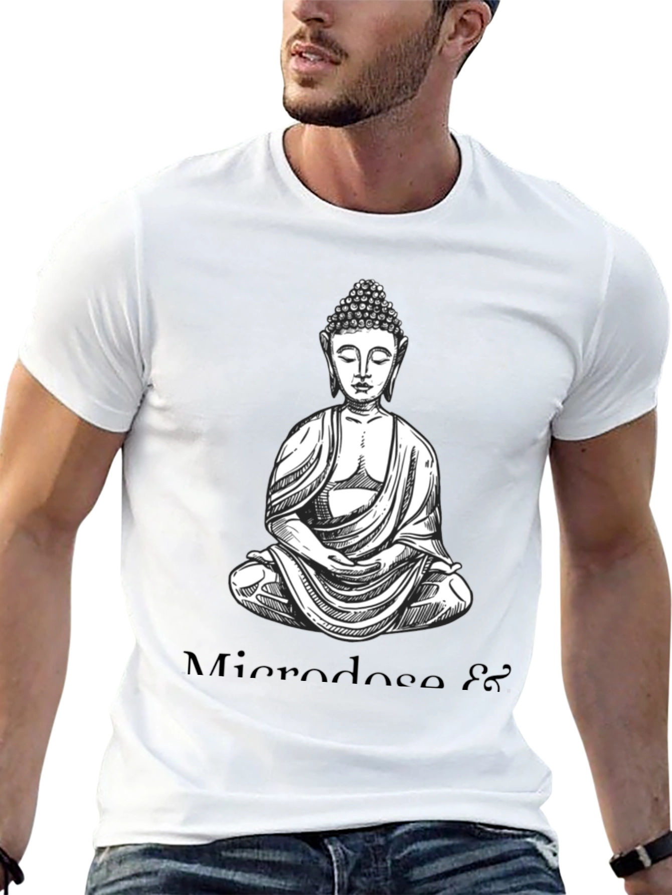 Buddha Microdose Graphic T-Shirt