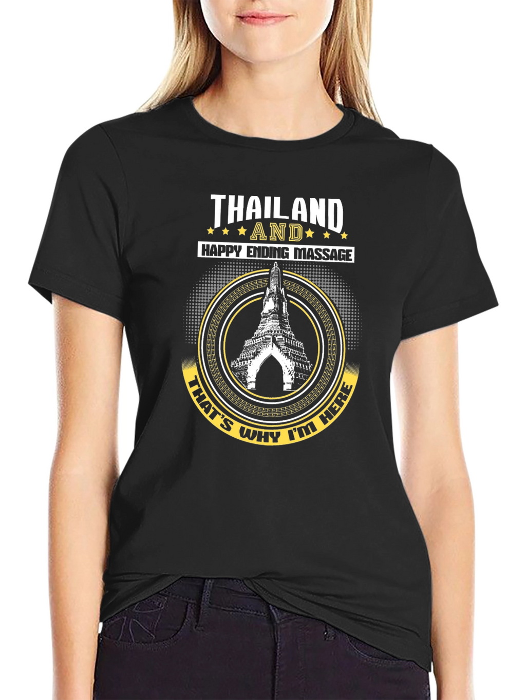 Thailand Happy Ending Massage Graphic T-Shirt