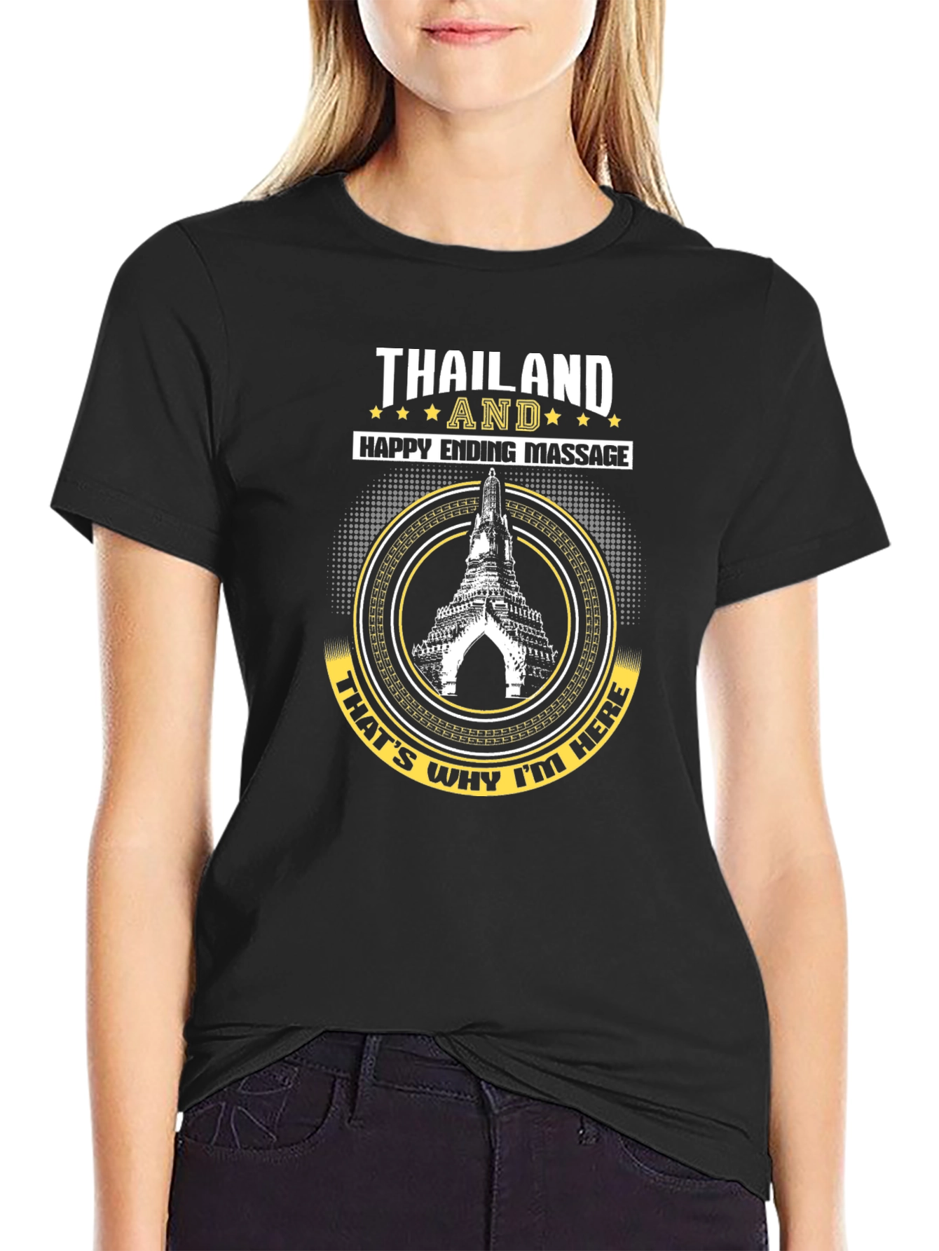 Thailand Happy Ending Massage Graphic T-Shirt