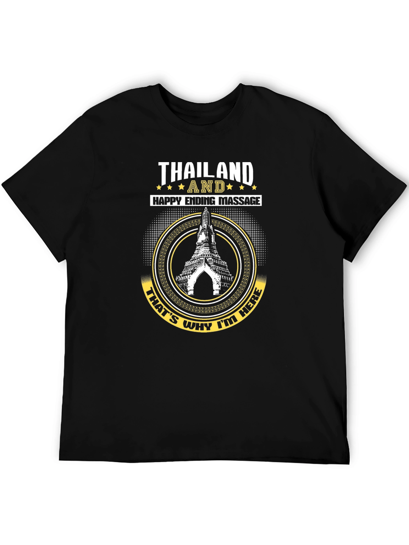 Thailand Happy Ending Massage Graphic T-Shirt