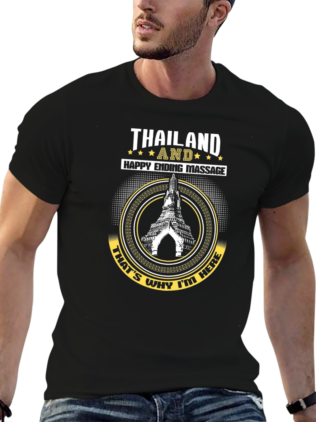 Thailand Happy Ending Massage Graphic T-Shirt