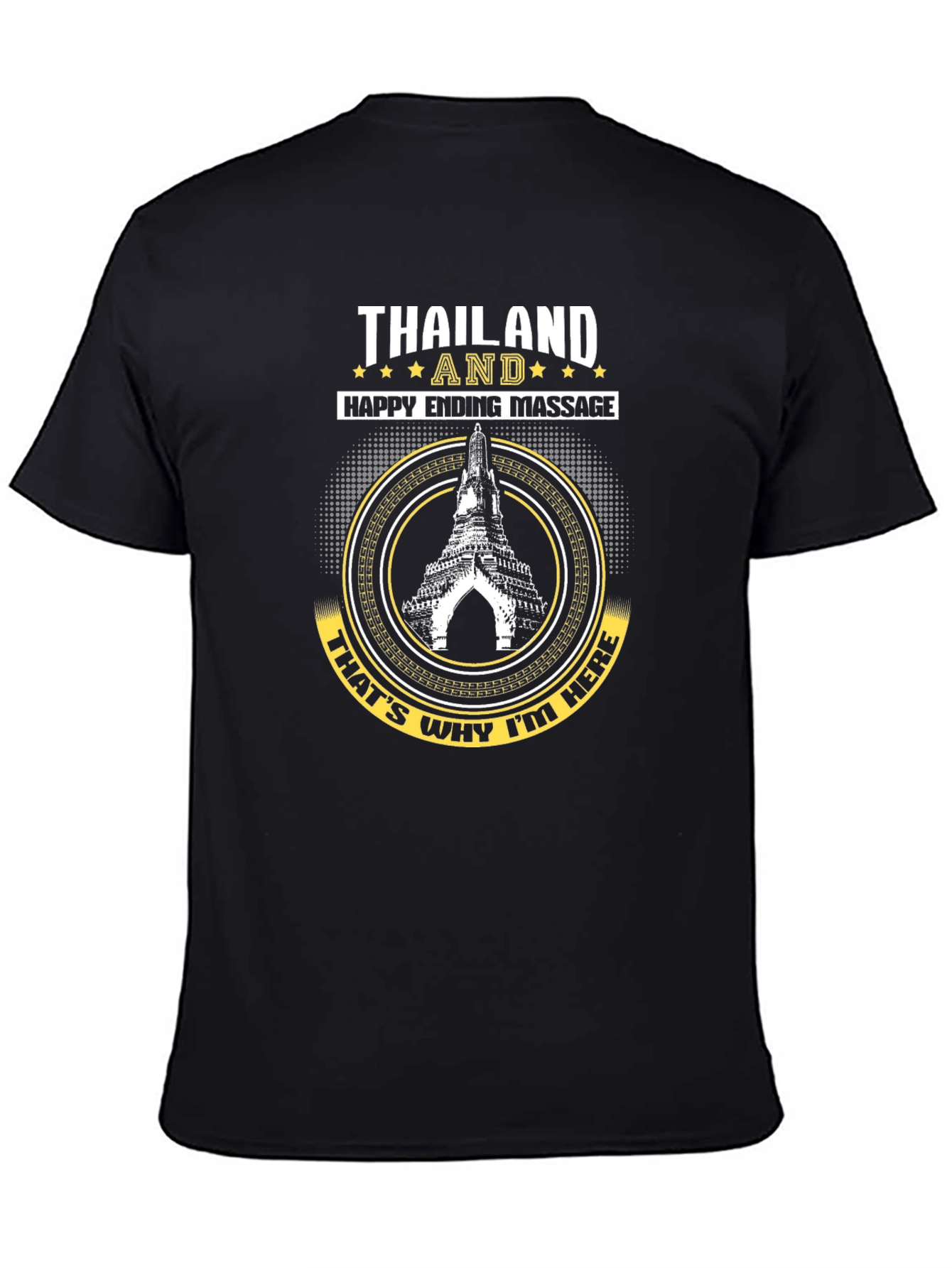 Thailand Happy Ending Massage Graphic T-Shirt