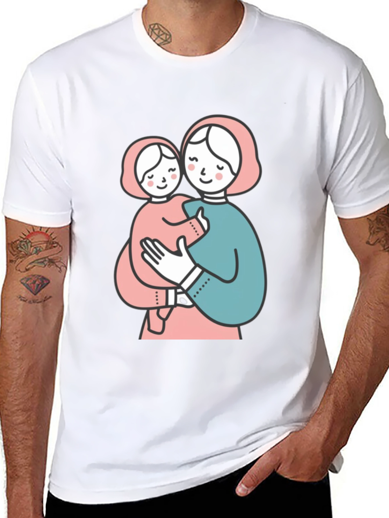 Mother & Child Graphic Tee