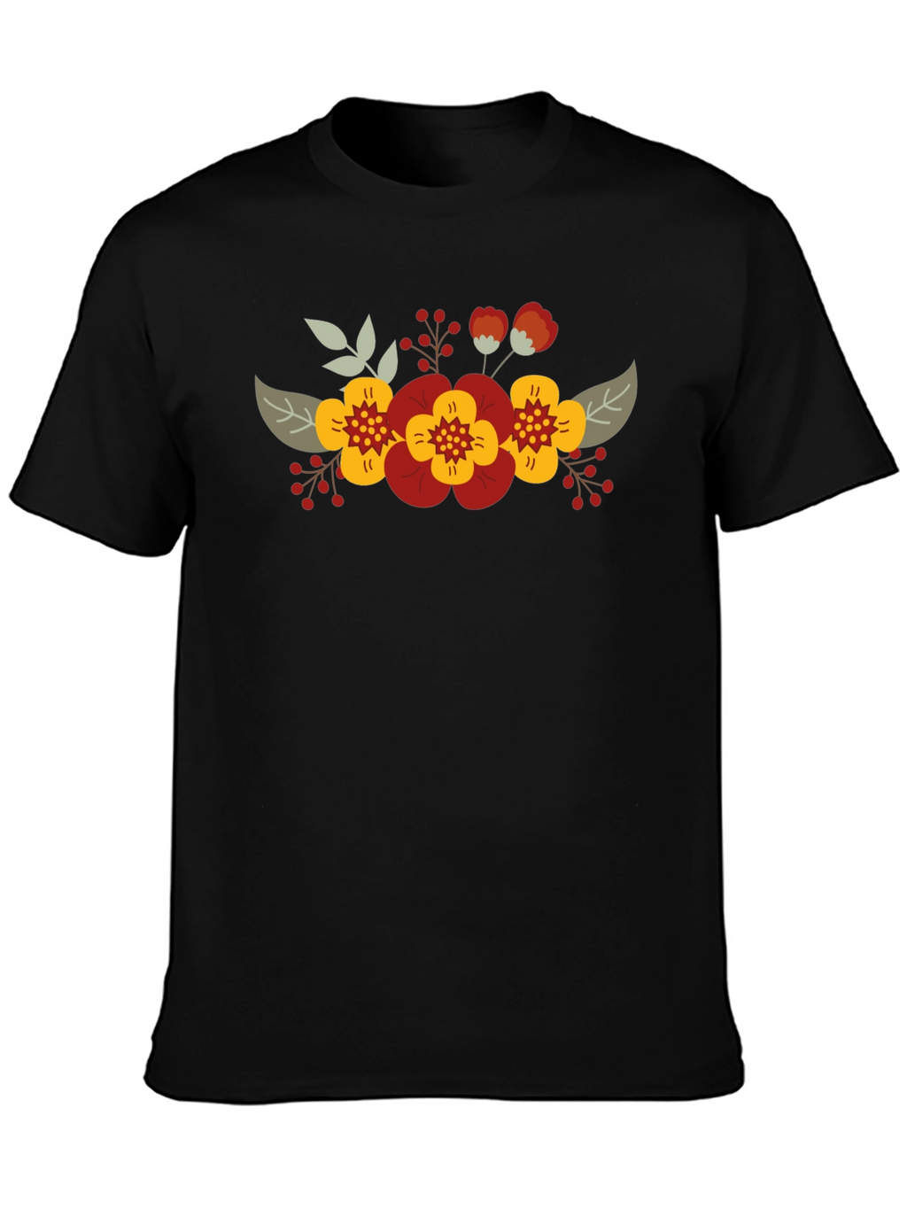 Floral T-Shirt - Stylish Graphic Tee