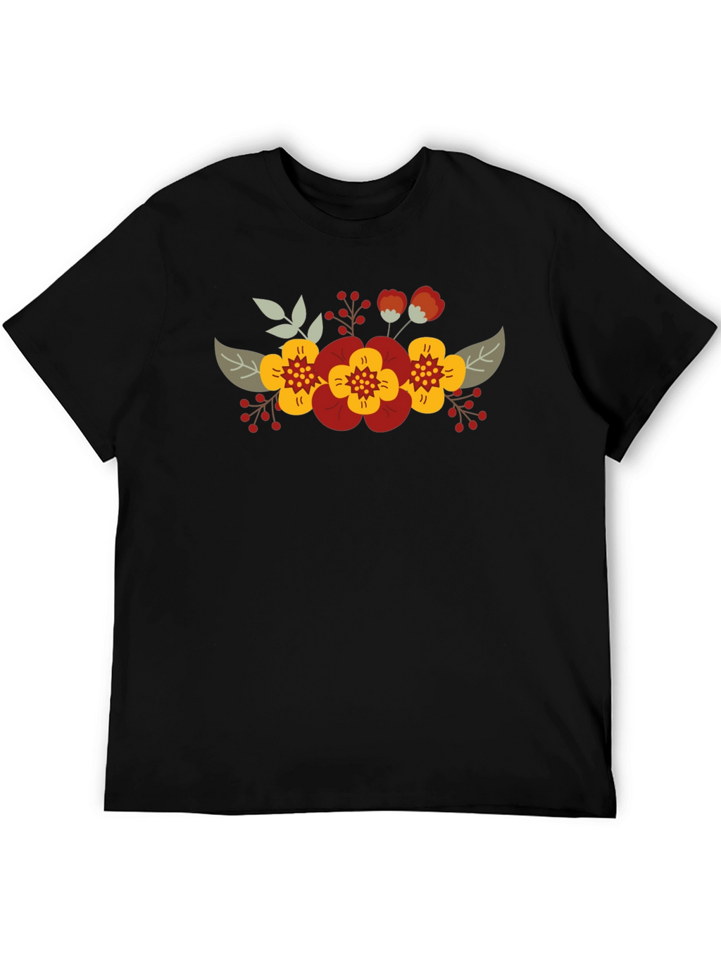 Floral T-Shirt - Stylish Graphic Tee