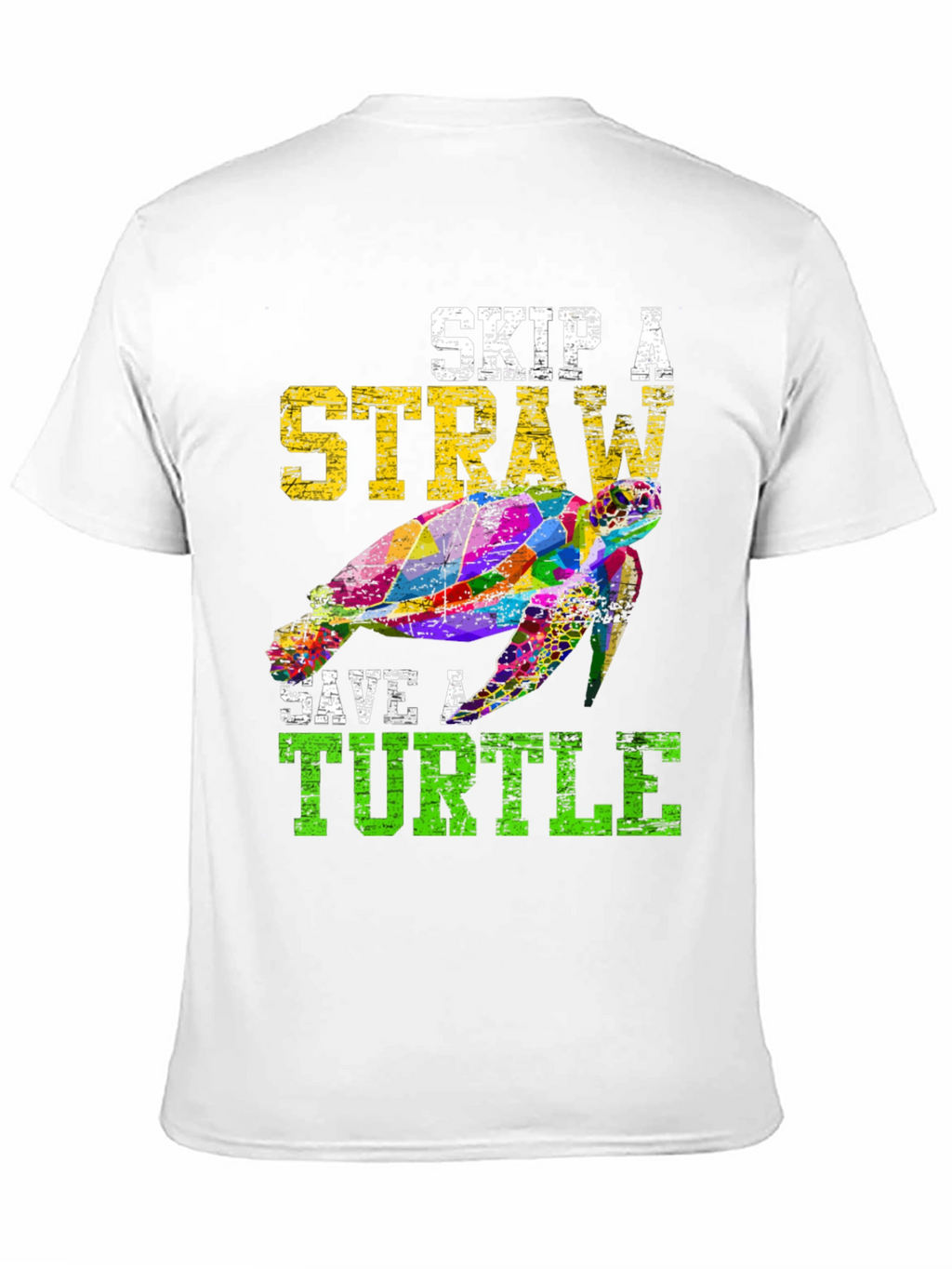 Skip a Straw Save a Turtle Graphic Tee