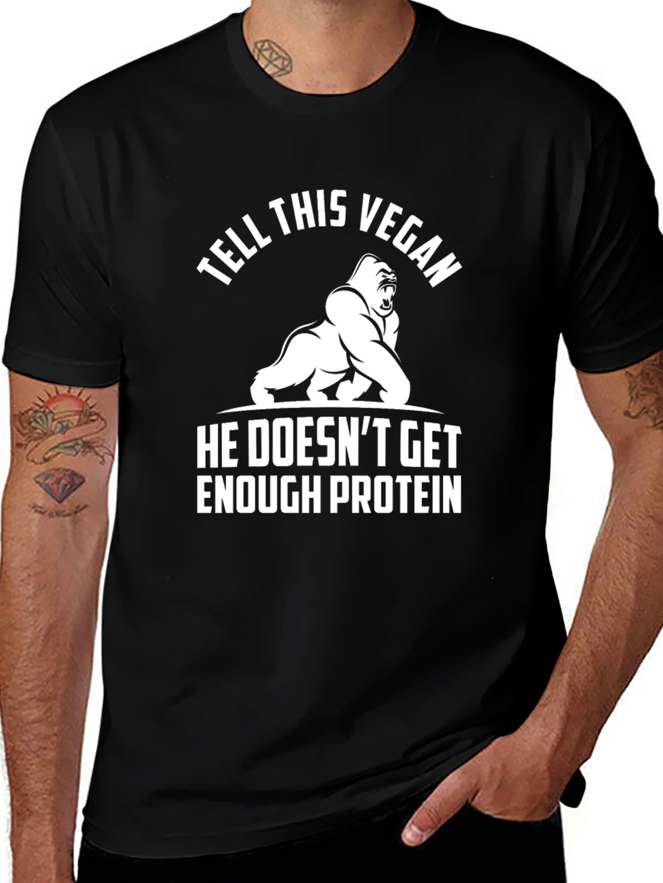 Vegan Gorilla Protein T-Shirt