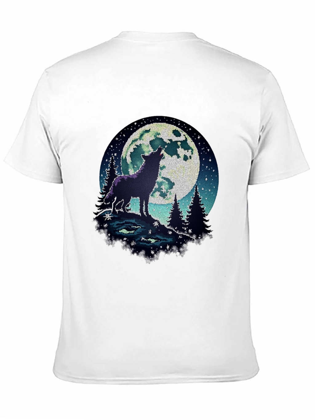 Wolf Moon T-Shirt - Mens Graphic Tee
