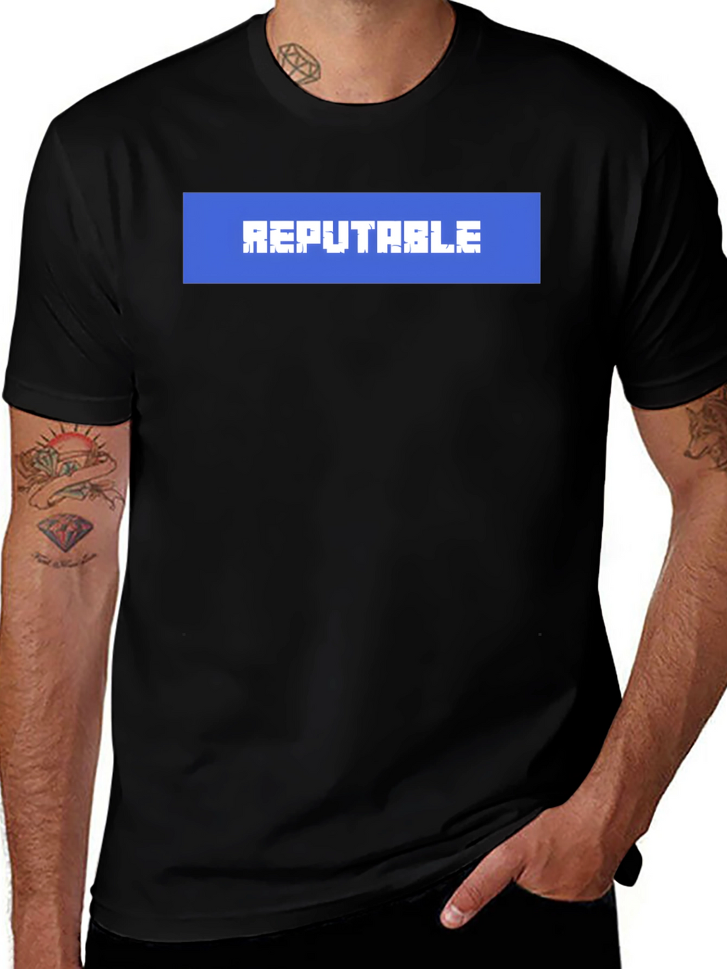 Reputable Graphic Tee - Mens Short Sleeve T-Shirt