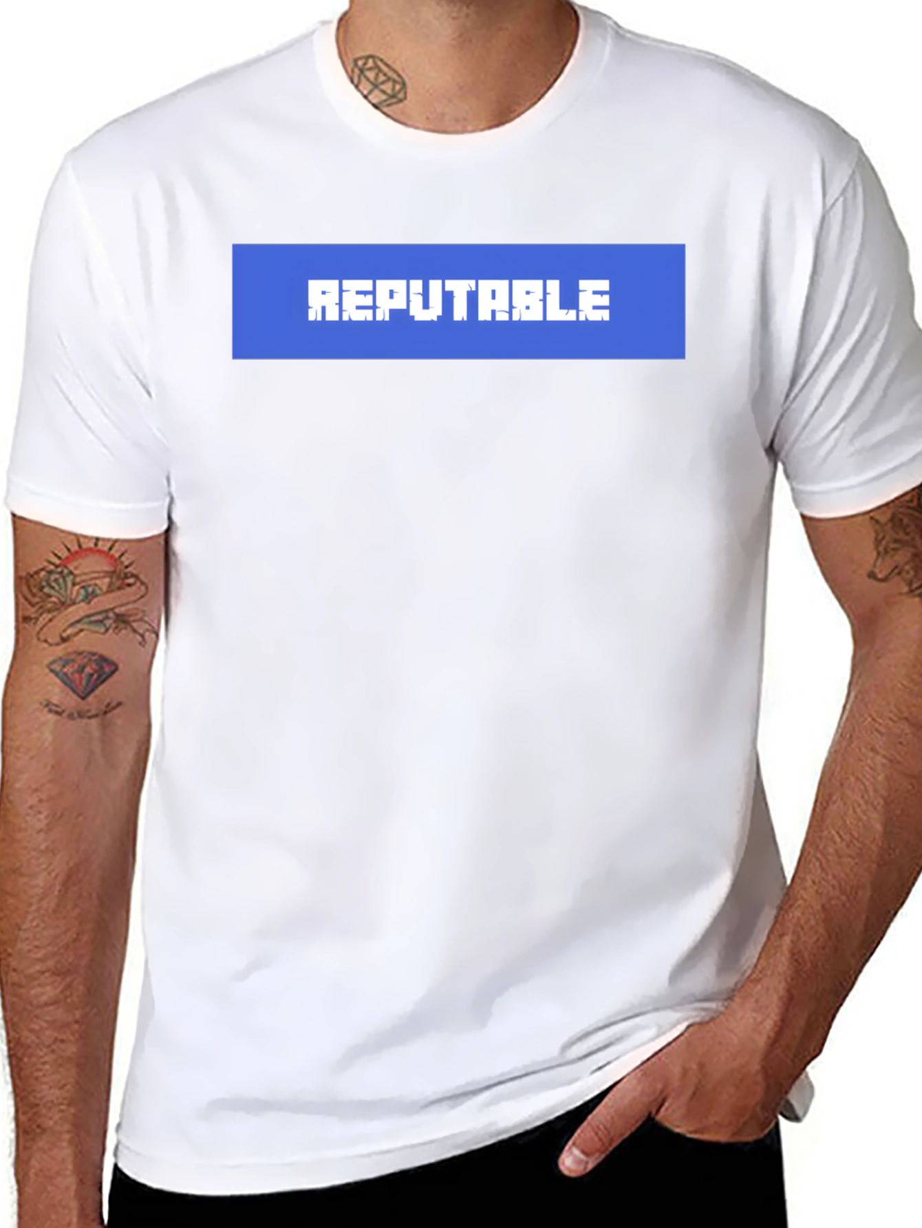 Reputable Graphic Tee - Mens Short Sleeve T-Shirt