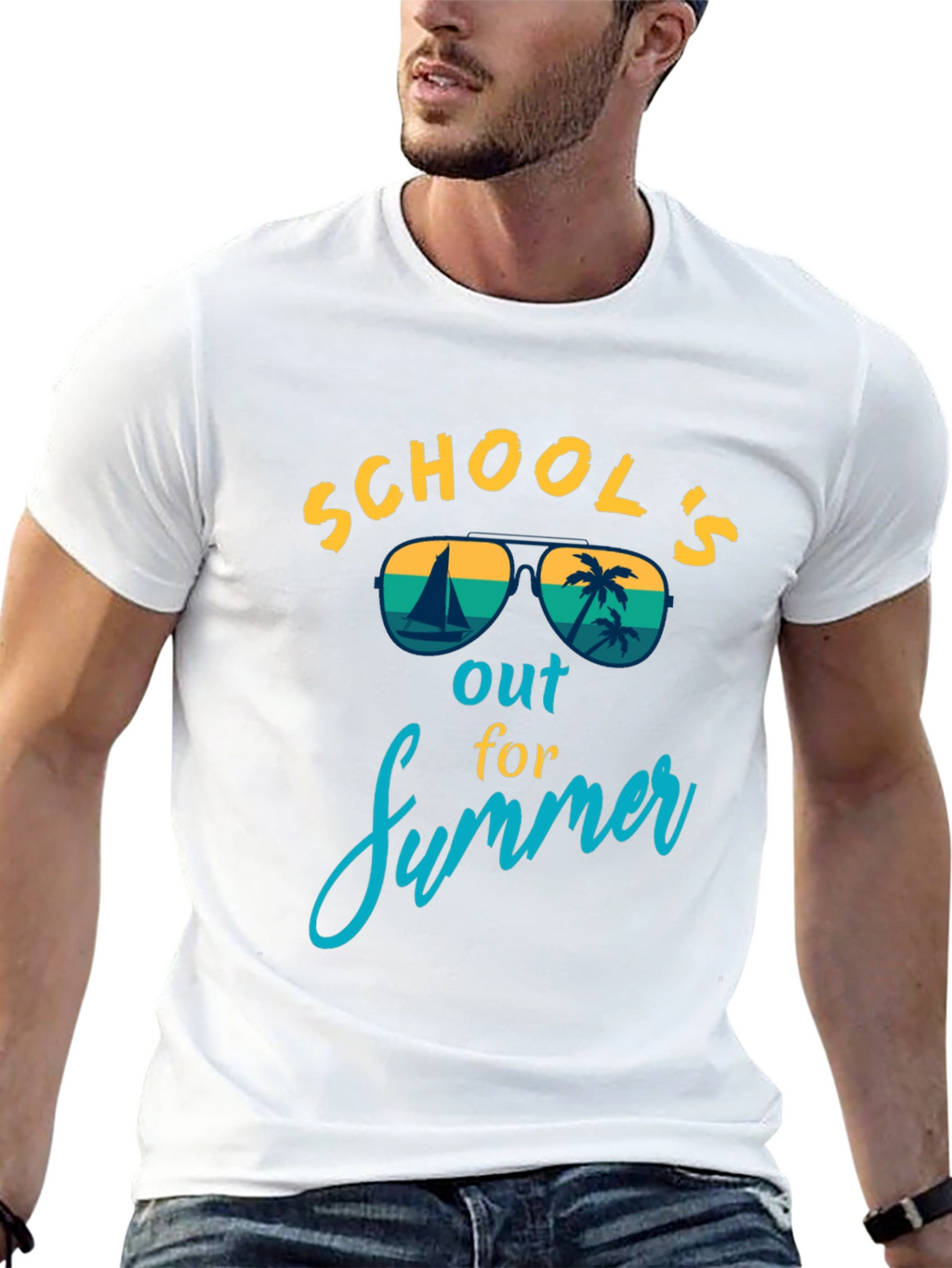 Schools Out for Summer Graphic T-Shirt