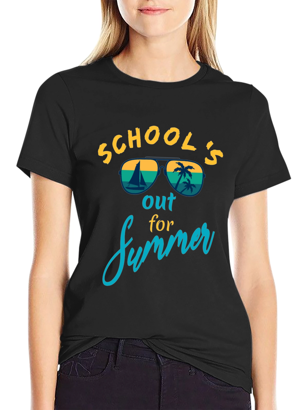 Schools Out for Summer Graphic T-Shirt