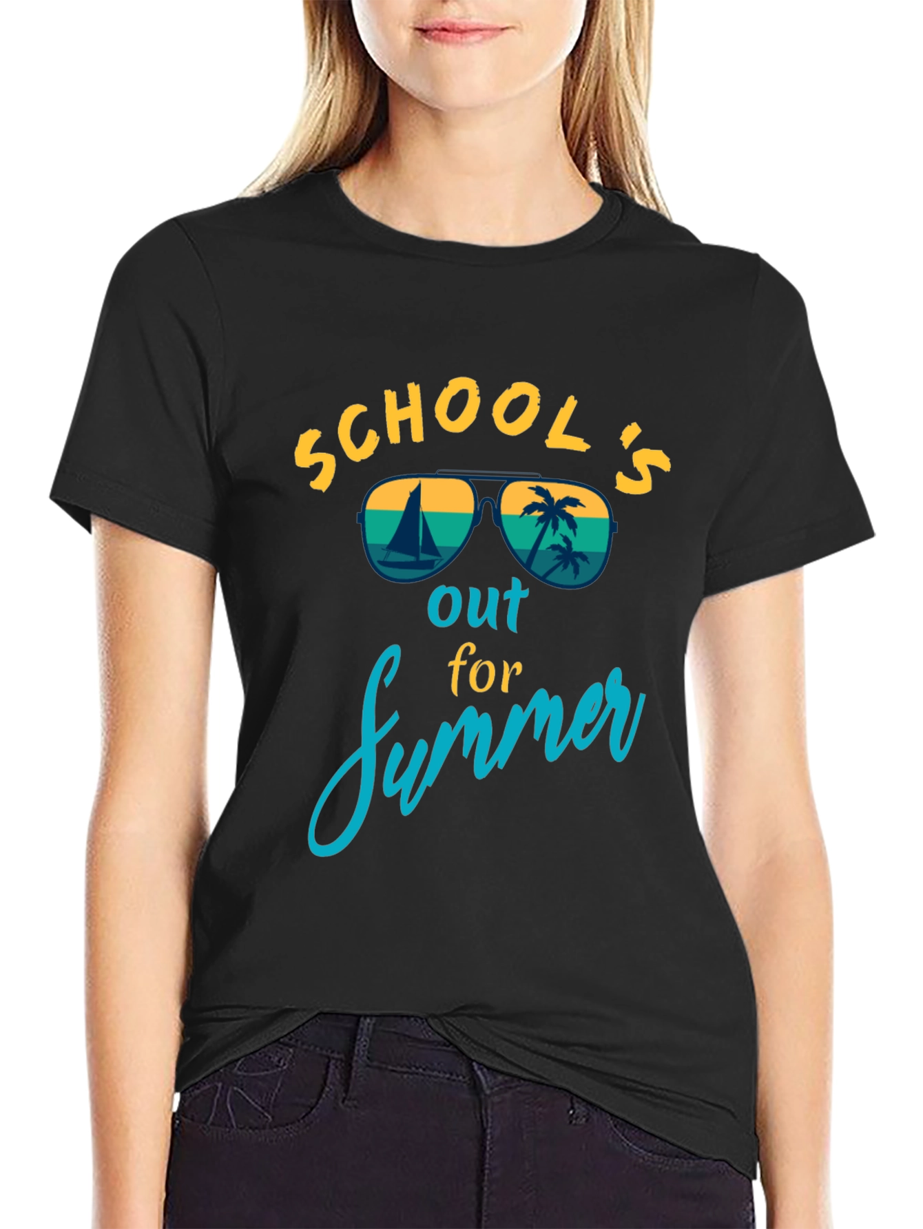 Schools Out for Summer Graphic T-Shirt