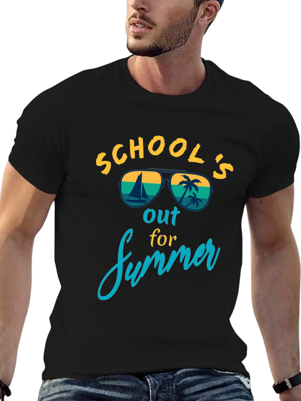 Schools Out for Summer Graphic T-Shirt