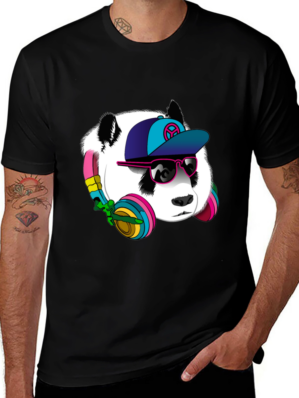 Cool Panda Graphic Tee - Urban Style