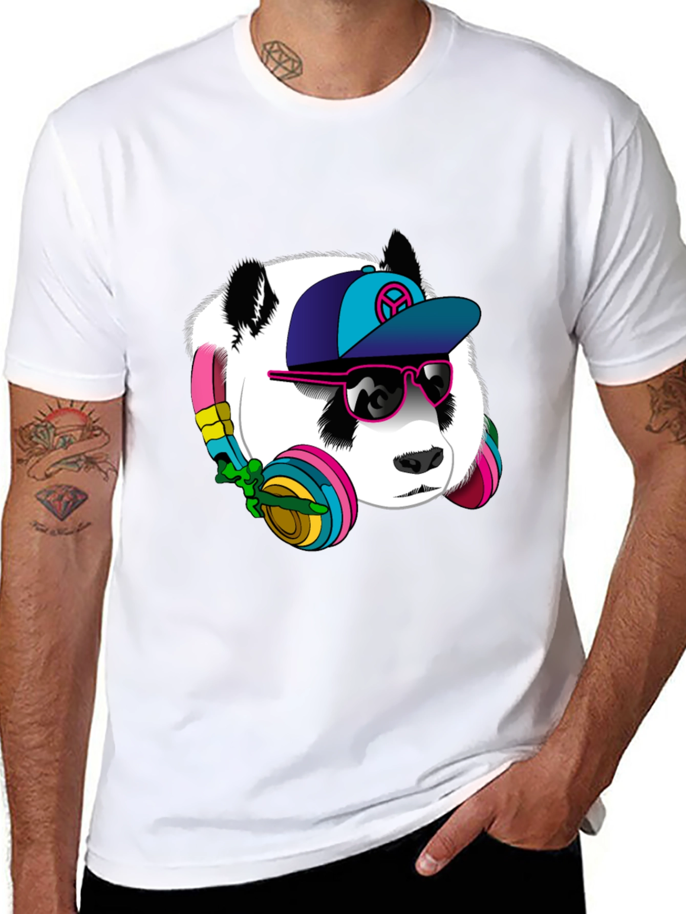 Cool Panda Graphic Tee - Urban Style