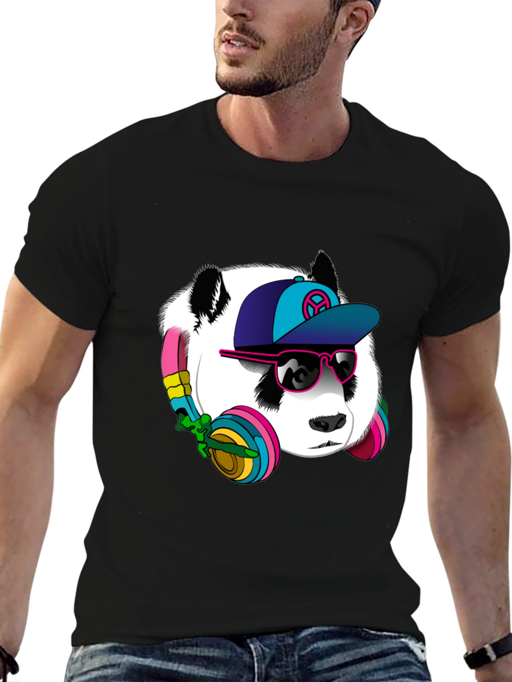 Cool Panda Graphic Tee - Urban Style
