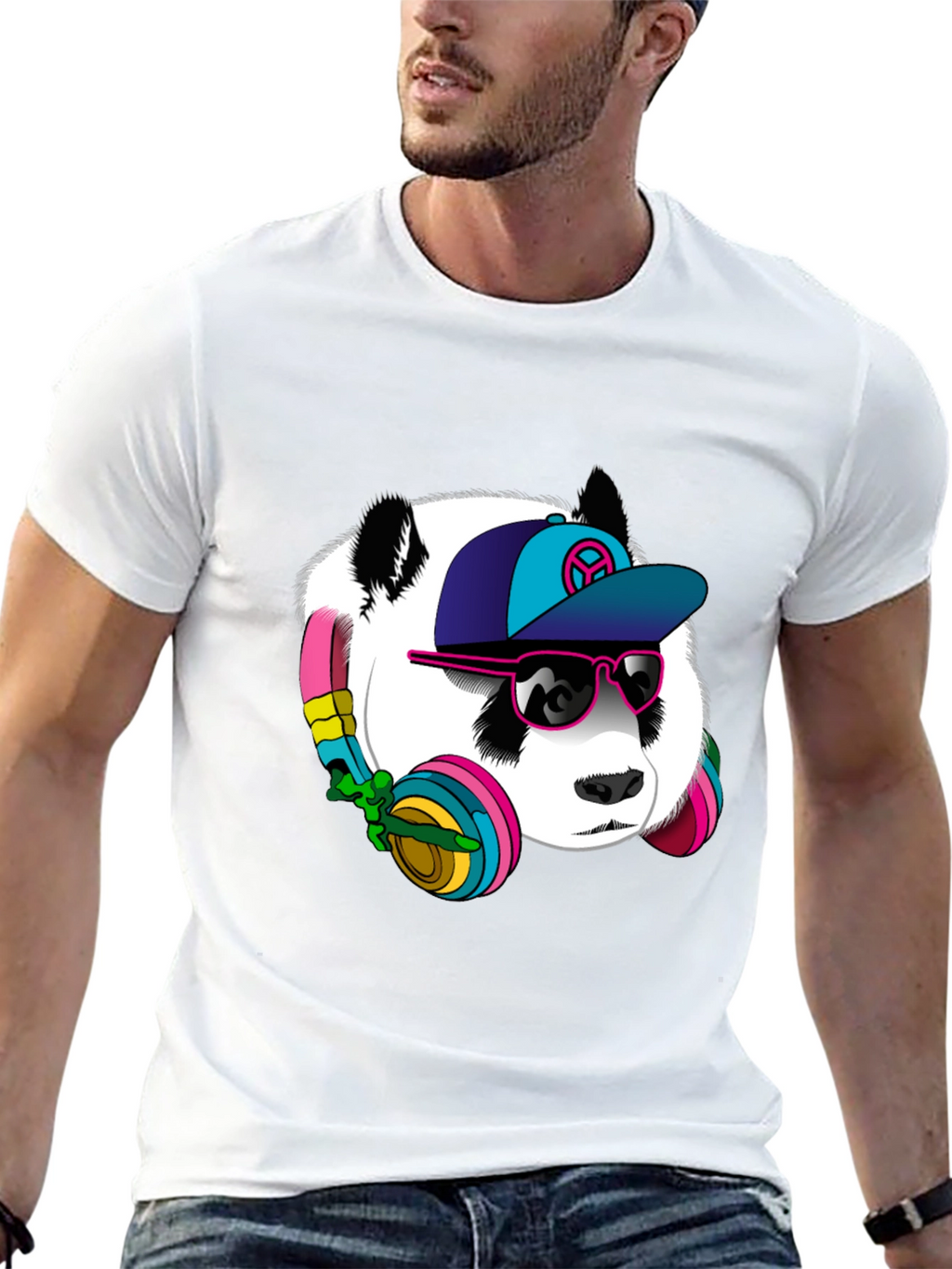 Cool Panda Graphic Tee - Urban Style