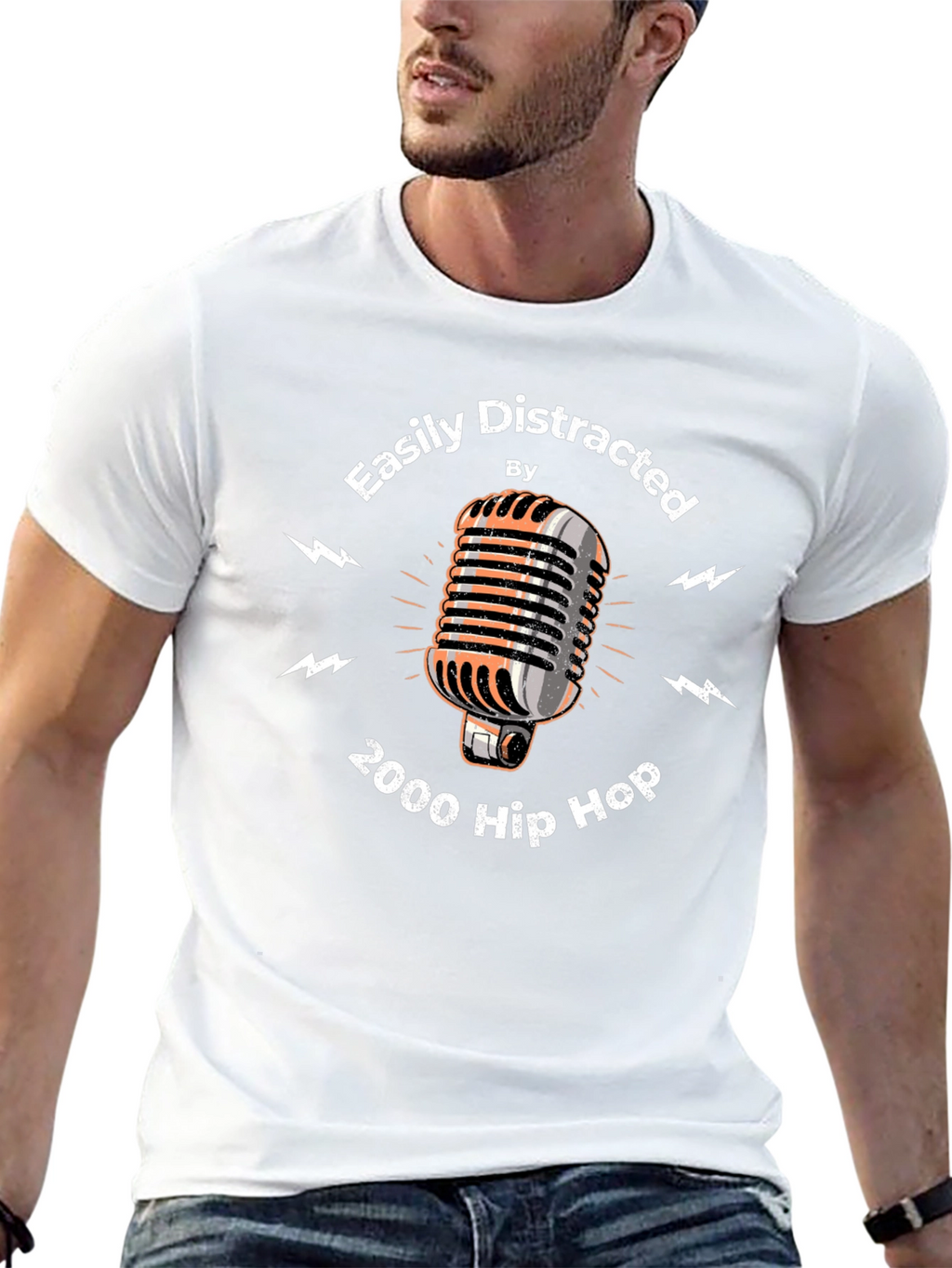 Easily Distracted By 2000s Hip Hop T-Shirt
