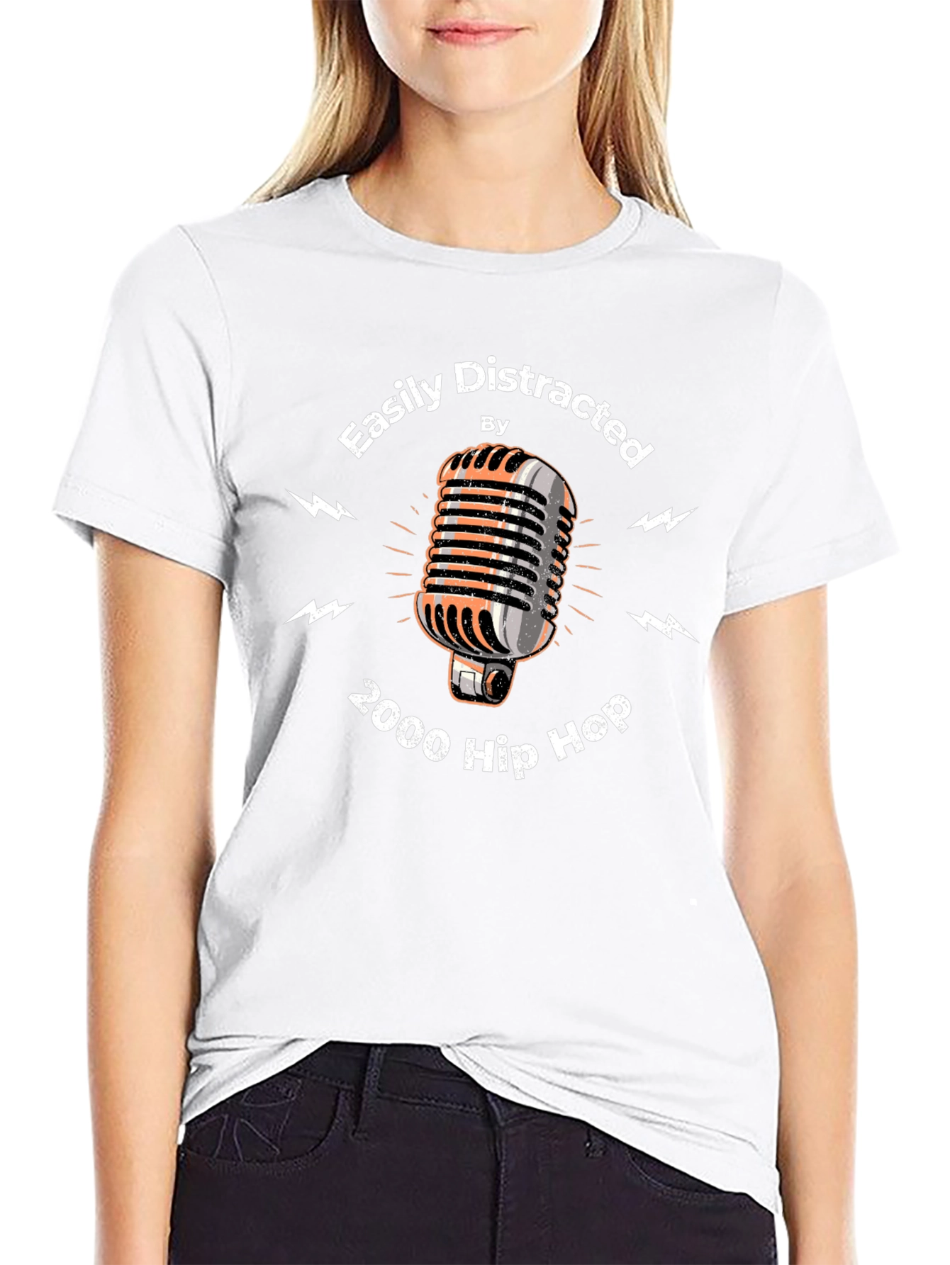 Easily Distracted By 2000s Hip Hop T-Shirt