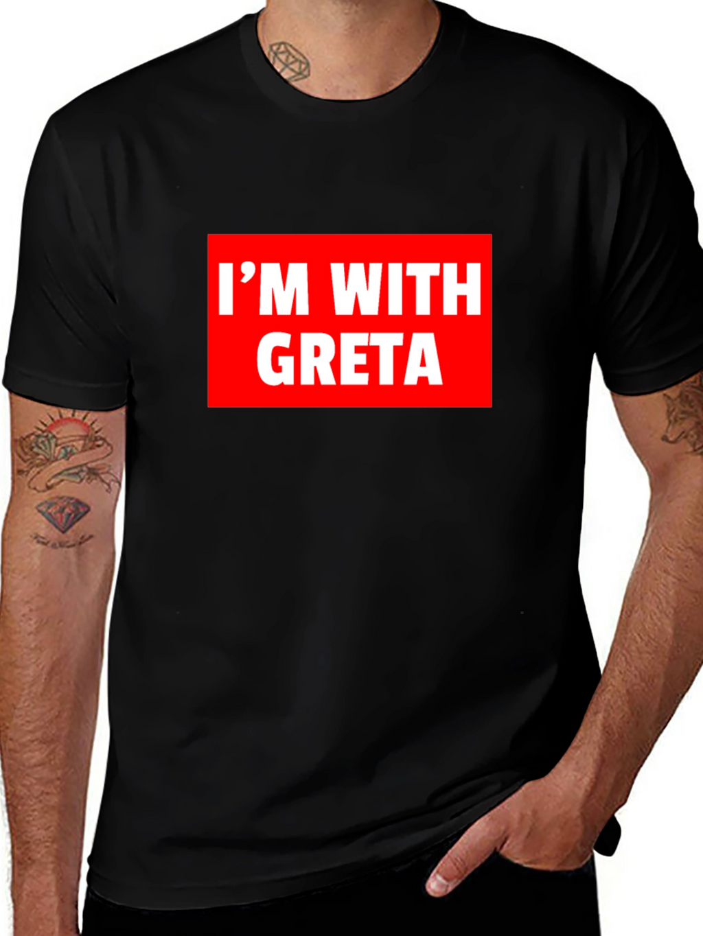 Im With Greta T-Shirt - Activism Tee