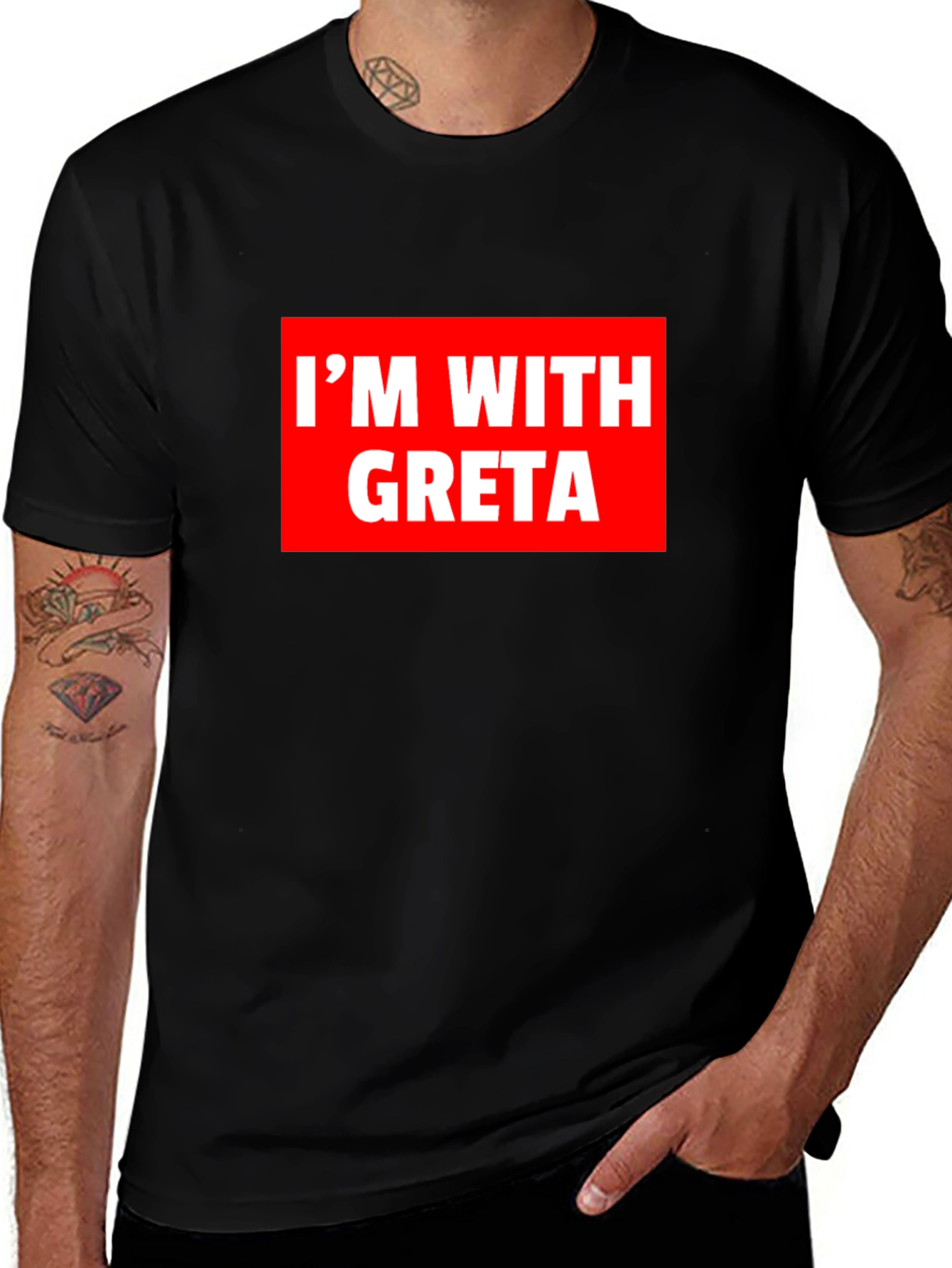 Im With Greta T-Shirt - Activism Tee