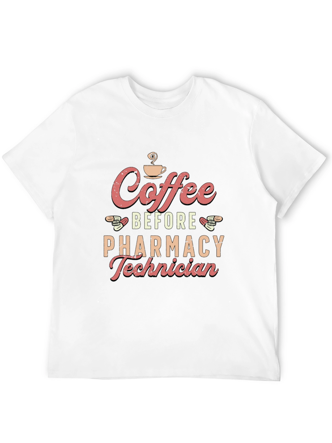 Coffee Before Pharmacy Technician T-Shirt