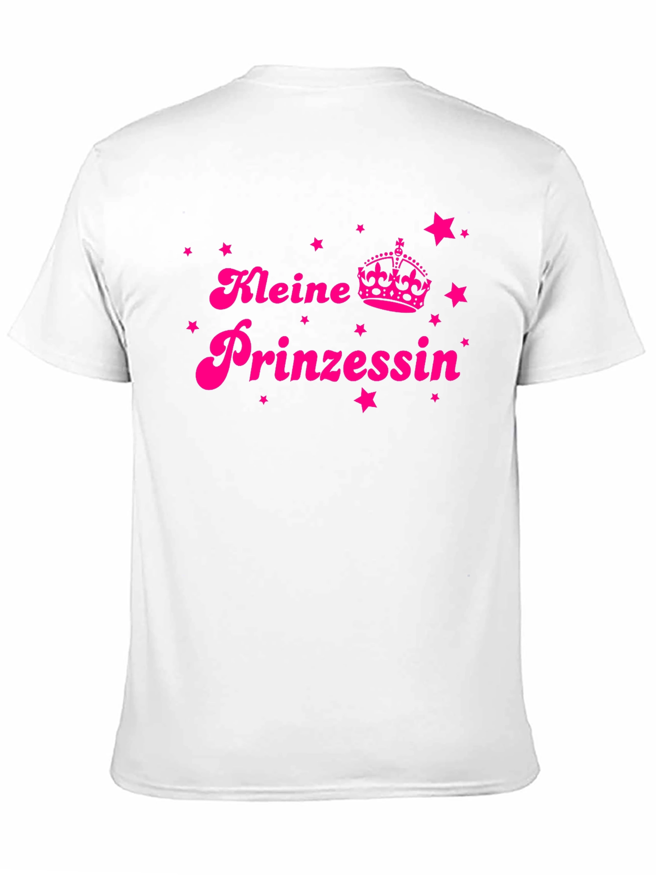 Kleine Prinzessin Black T-Shirt - Cute German Princess Design