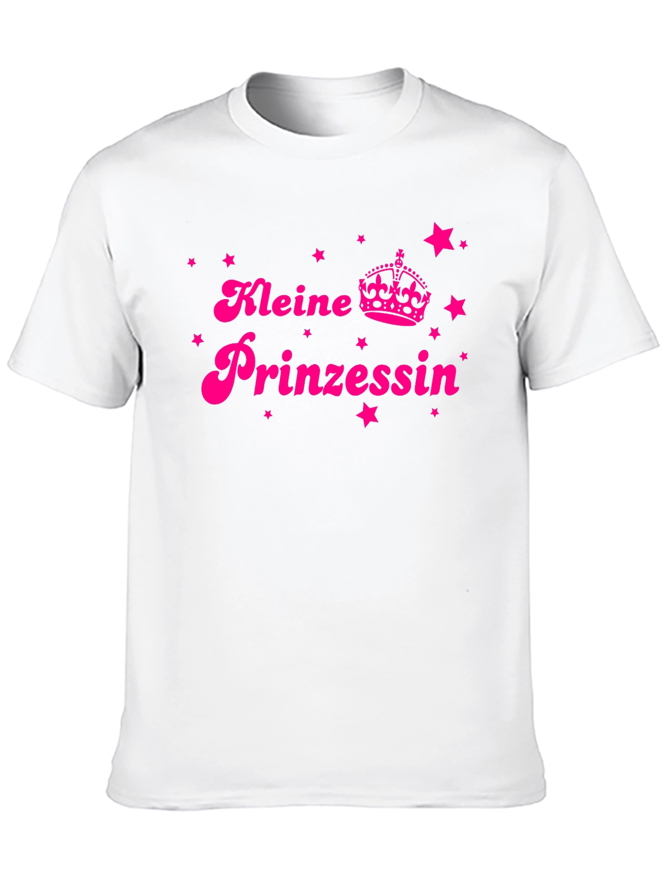 Kleine Prinzessin Black T-Shirt - Cute German Princess Design