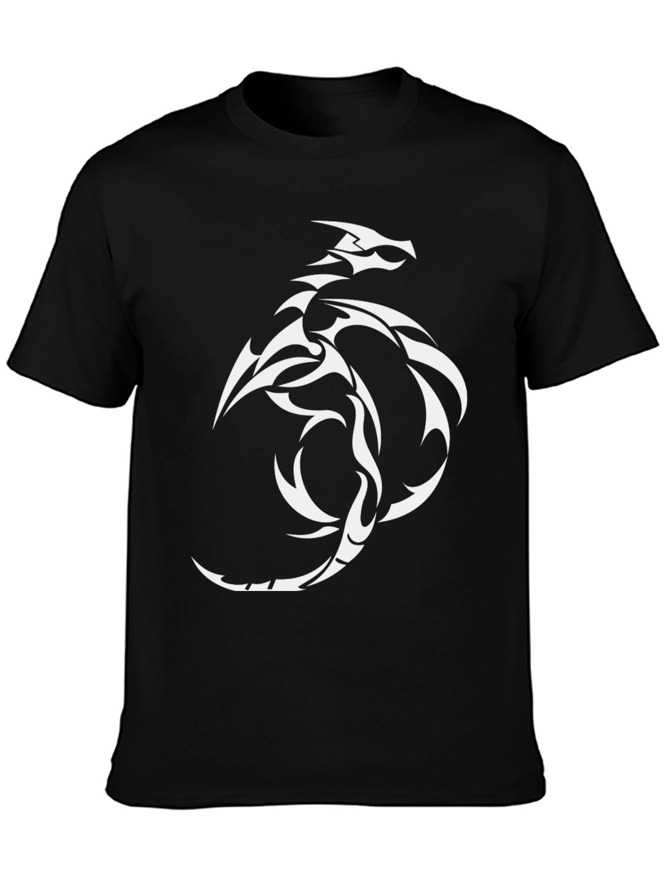 Dragon Tattoo Style Graphic T-Shirt