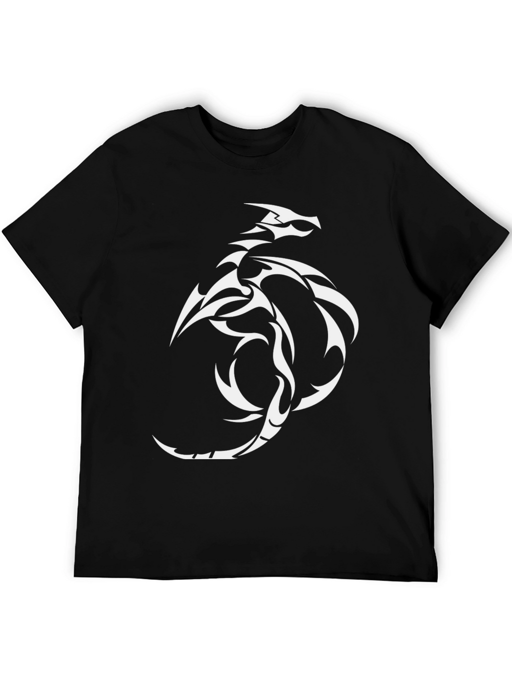 Dragon Tattoo Style Graphic T-Shirt