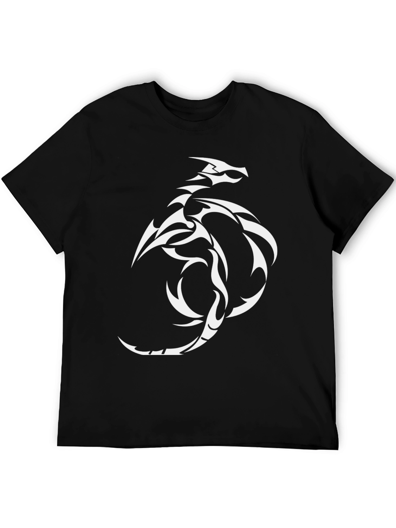 Dragon Tattoo Style Graphic T-Shirt