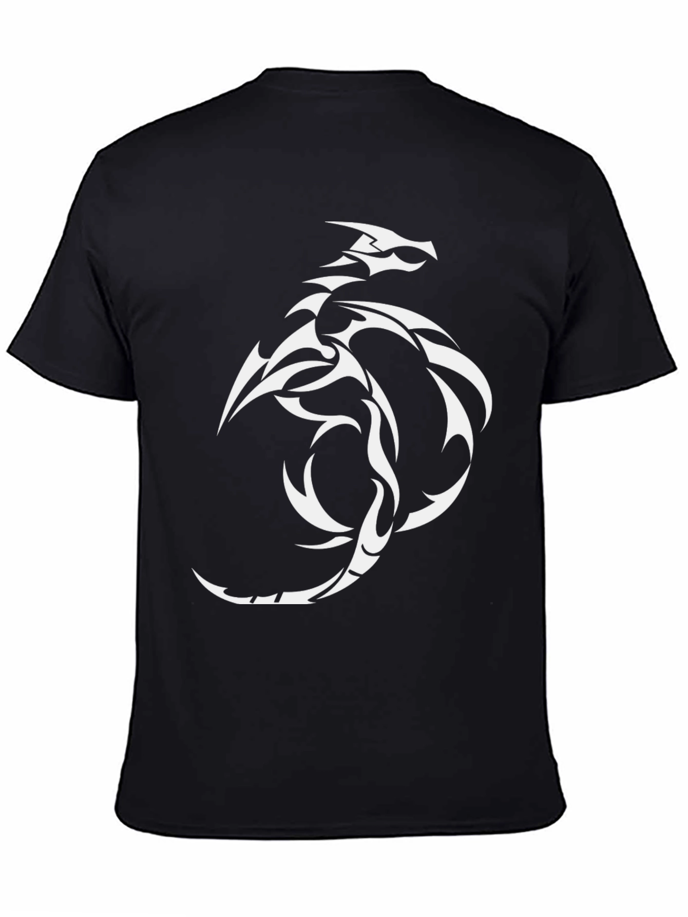 Dragon Tattoo Style Graphic T-Shirt