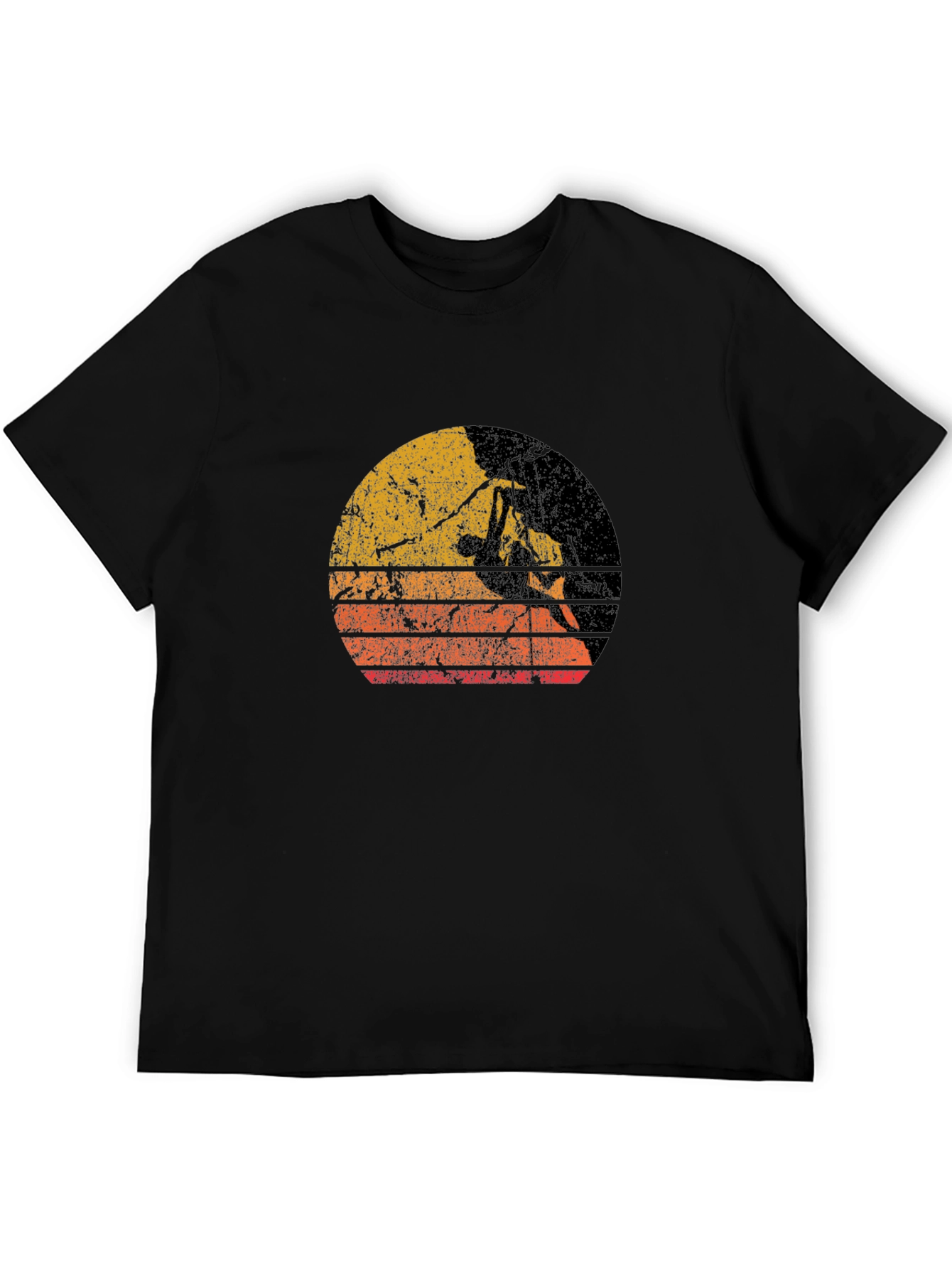 Retro Rock Climbing T-Shirt - Vintage Style Tee
