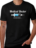 Medical Doctor Loading T-Shirt - Black