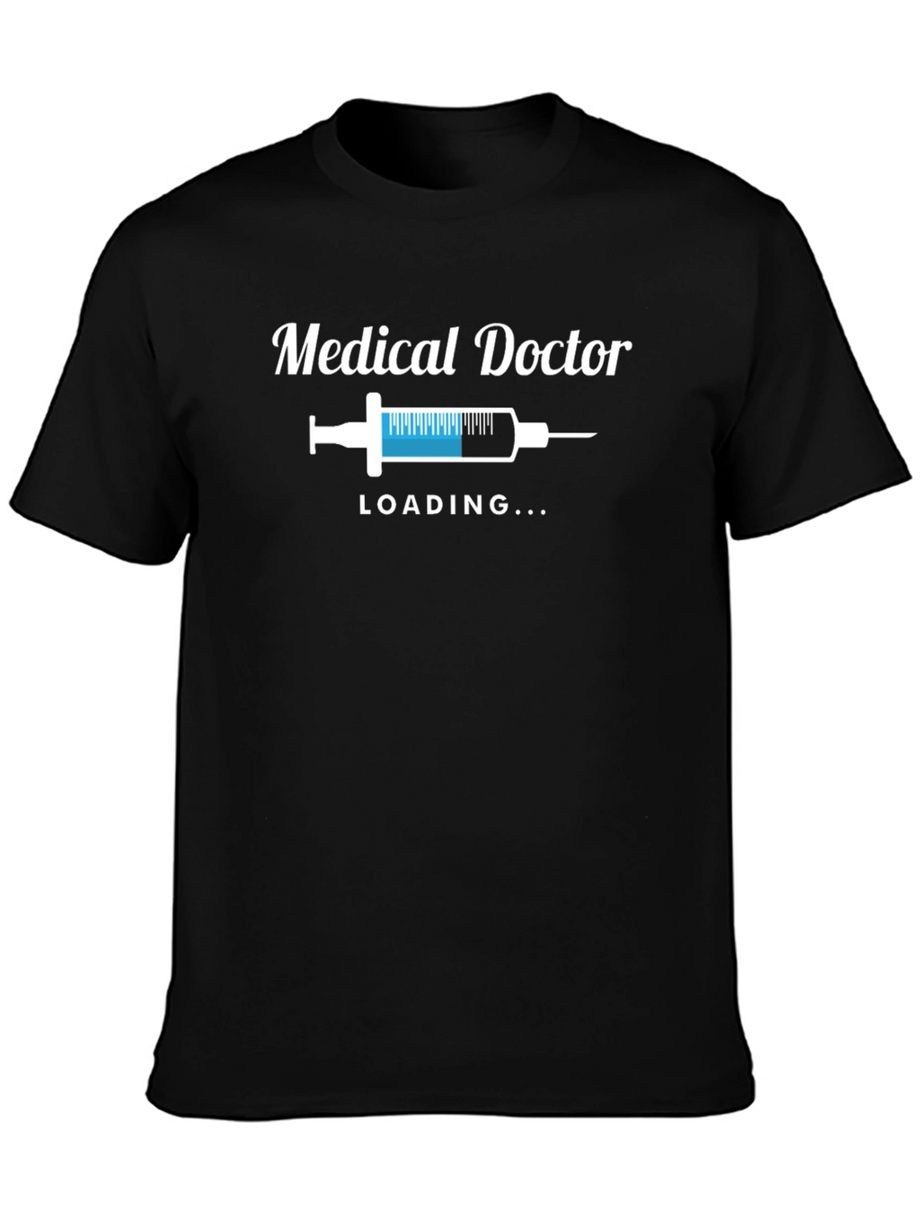 Medical Doctor Loading T-Shirt - Black