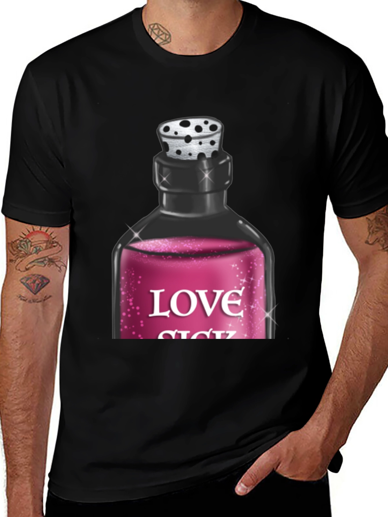 Love Sick Graphic Tee - Quirky Fashion