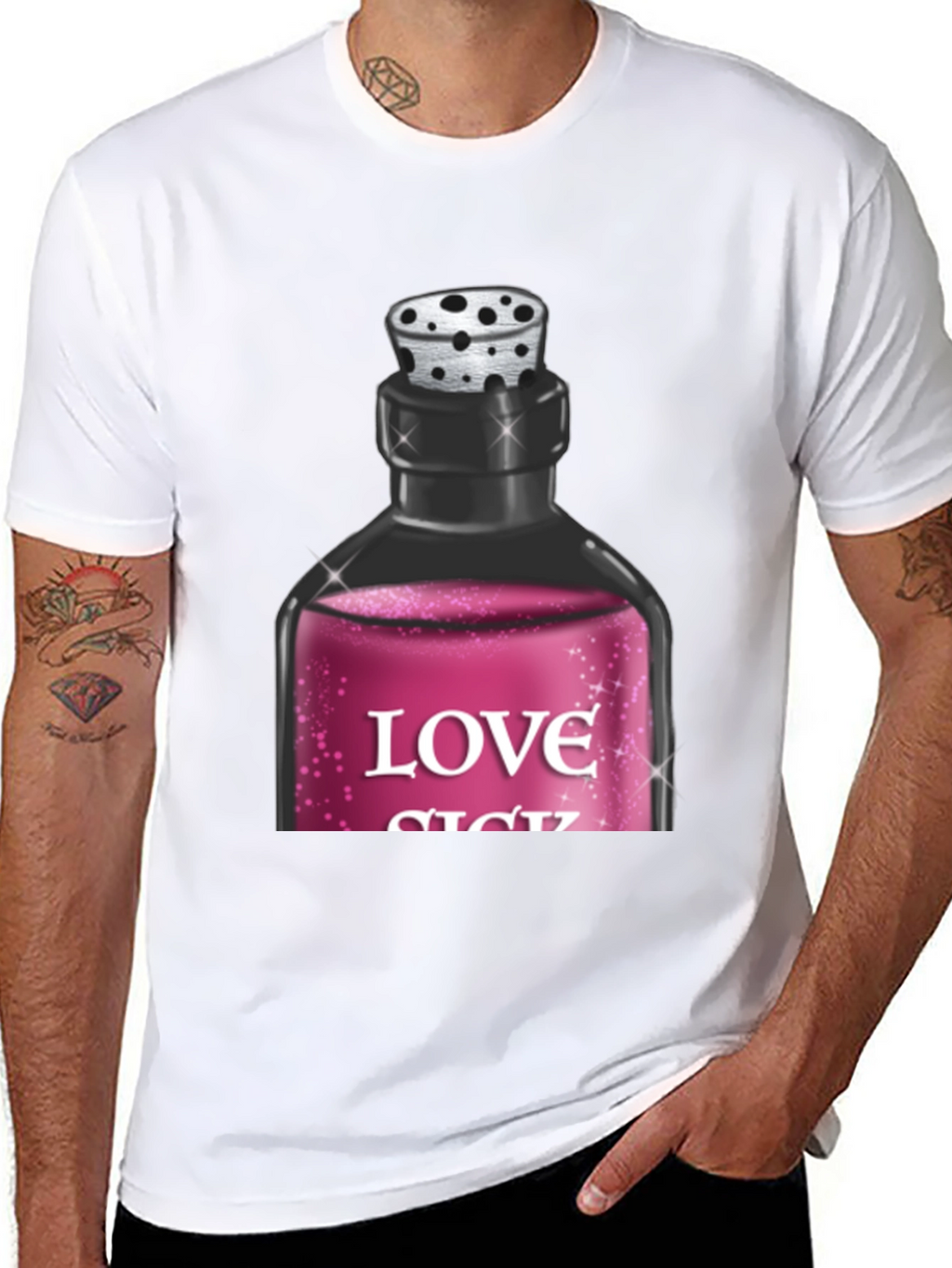Love Sick Graphic Tee - Quirky Fashion
