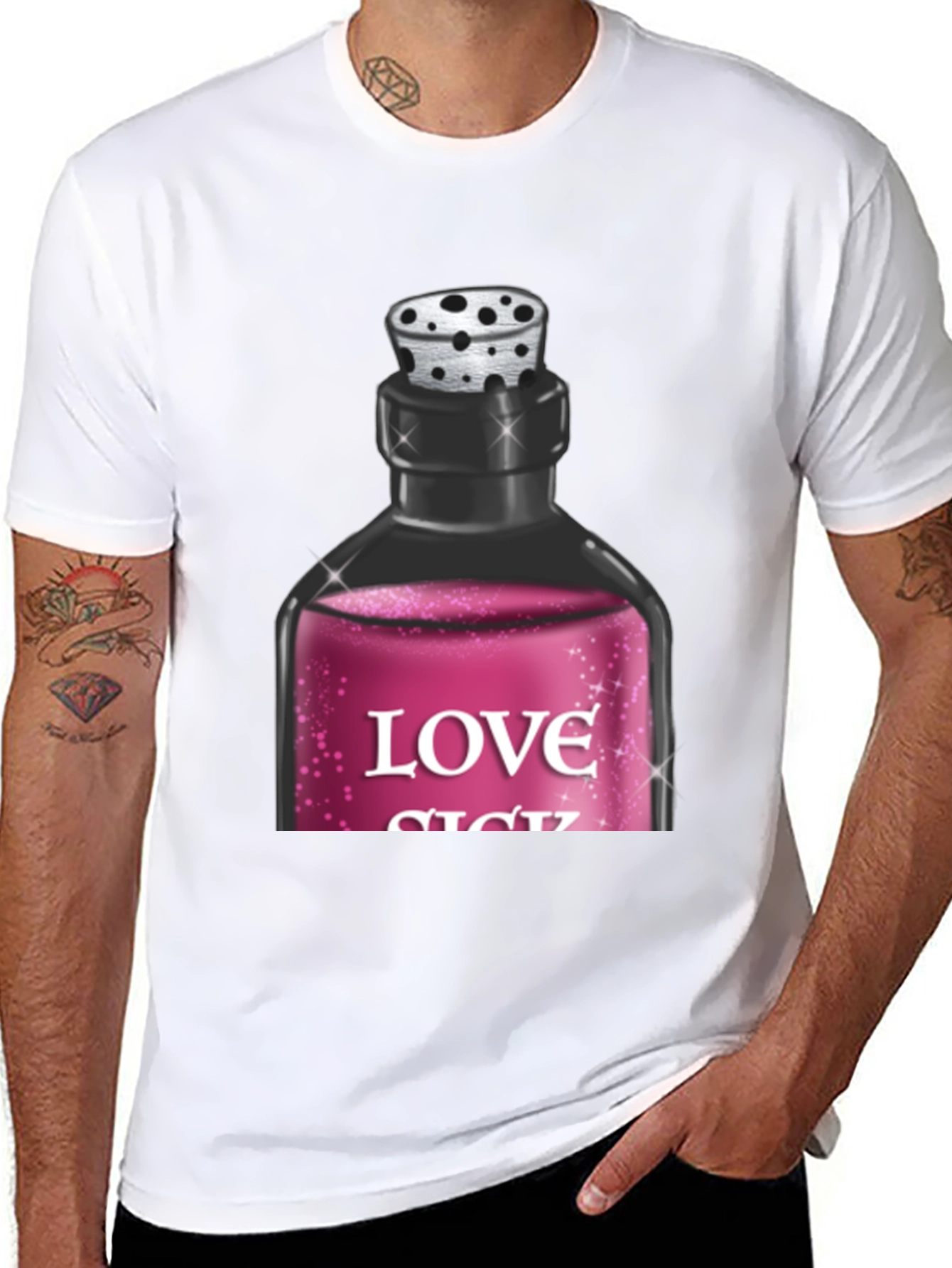 Love Sick Graphic Tee - Quirky Fashion