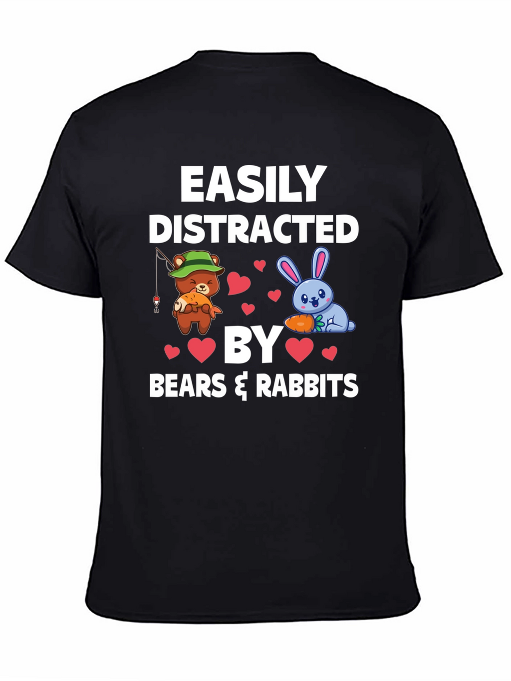 Easily Distracted by Bears & Rabbits T-Shirt