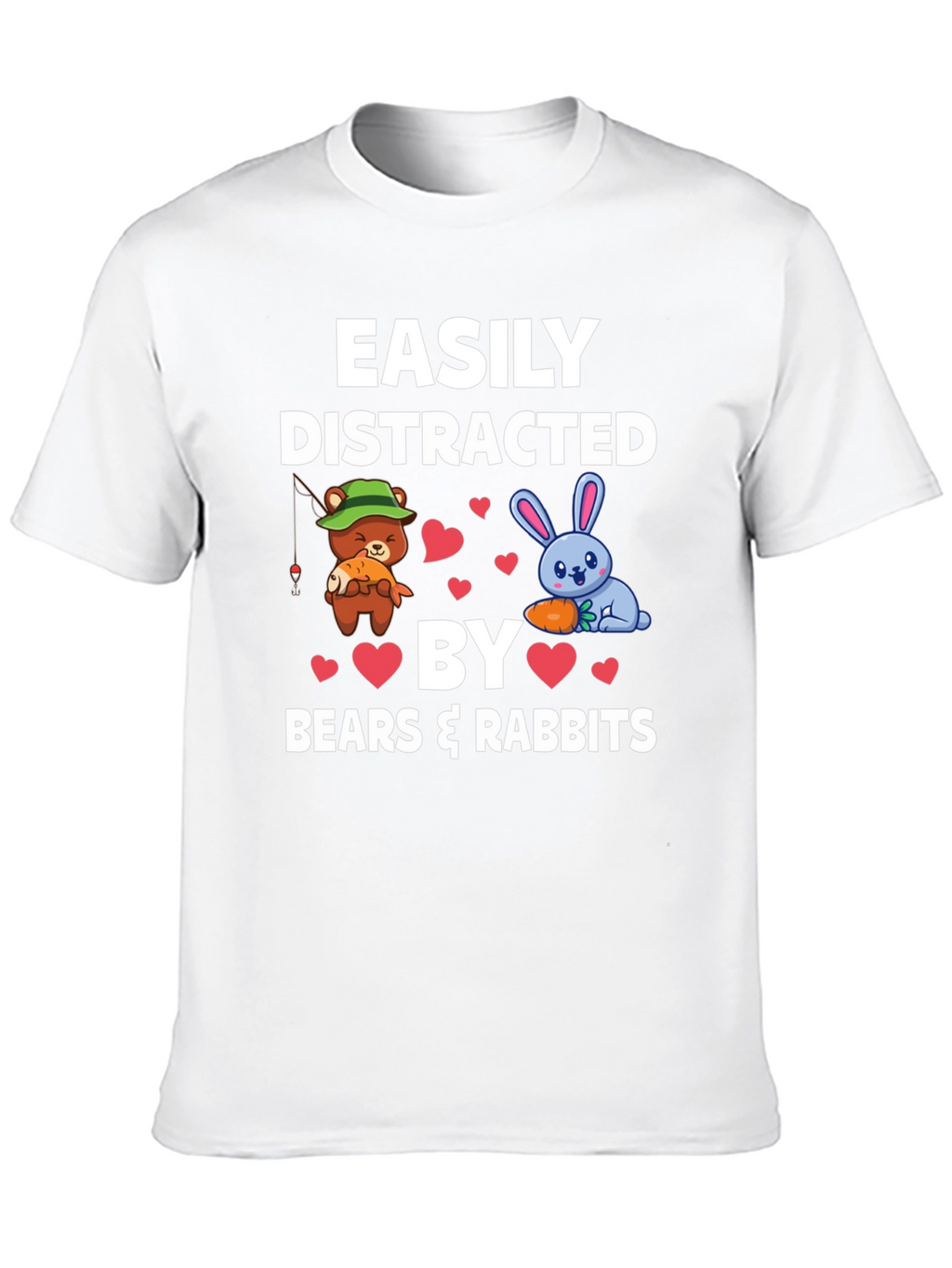Easily Distracted by Bears & Rabbits T-Shirt