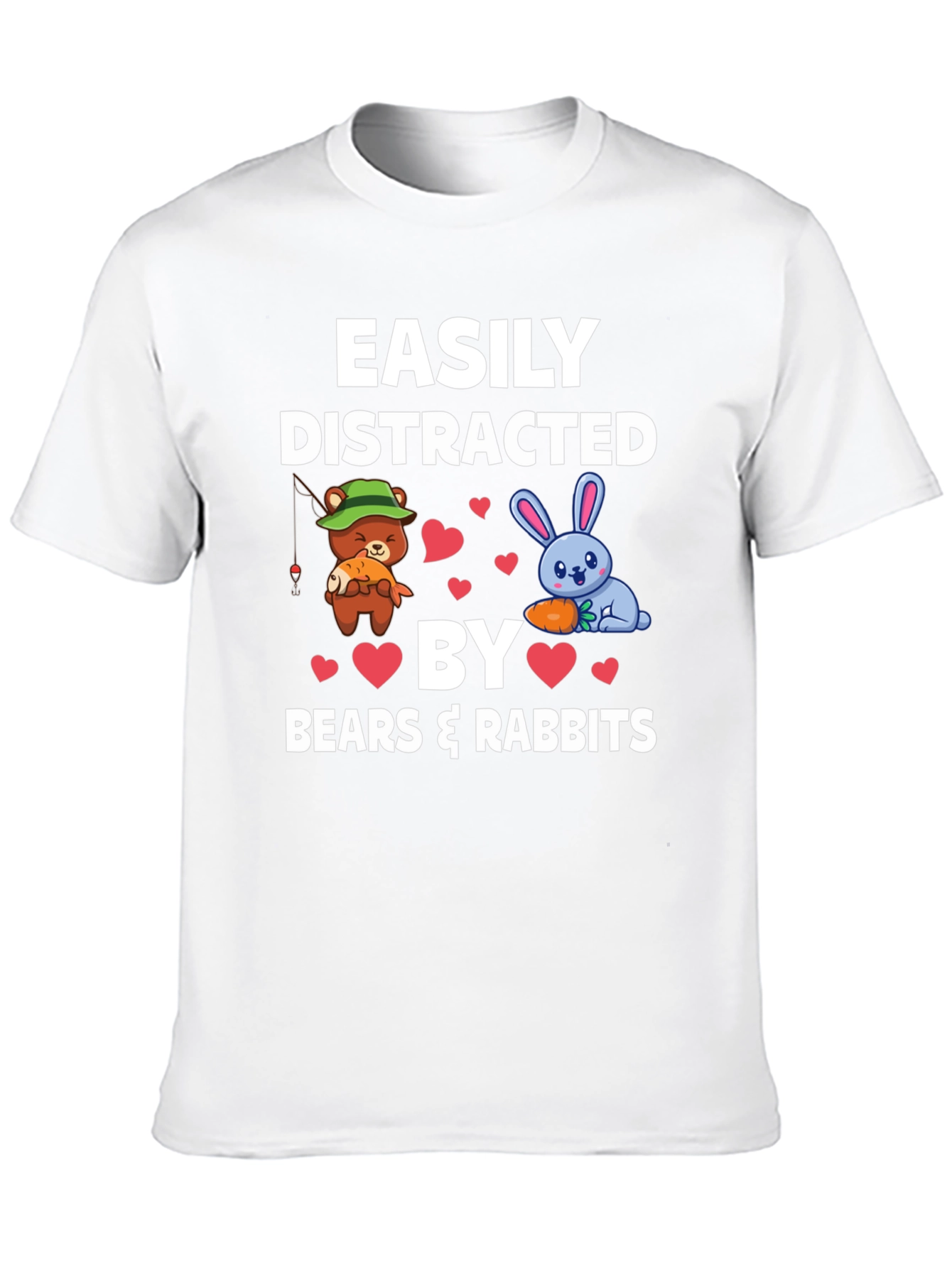 Easily Distracted by Bears & Rabbits T-Shirt