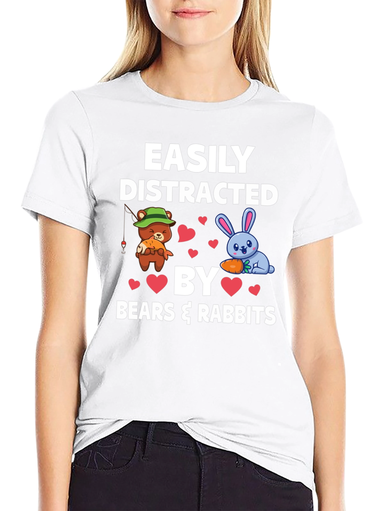 Easily Distracted by Bears & Rabbits T-Shirt