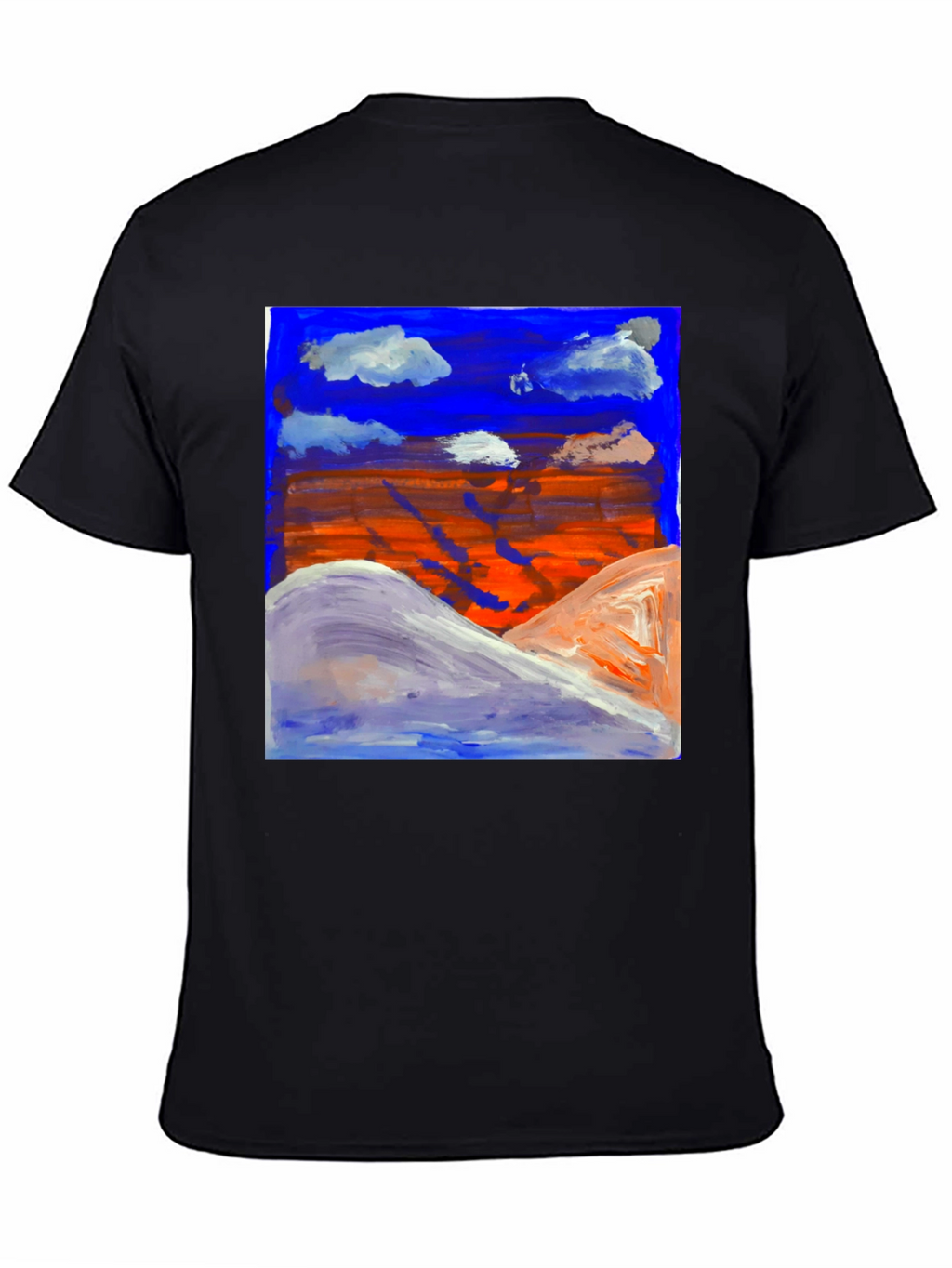 Artistic Landscape Graphic Tee